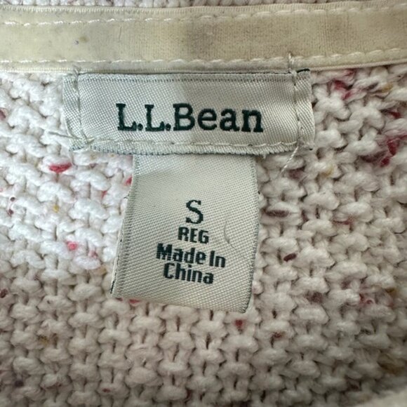 LL Bean Women’s Crewneck Pullover Sweater Henley Size Small - Picture 4 of 9
